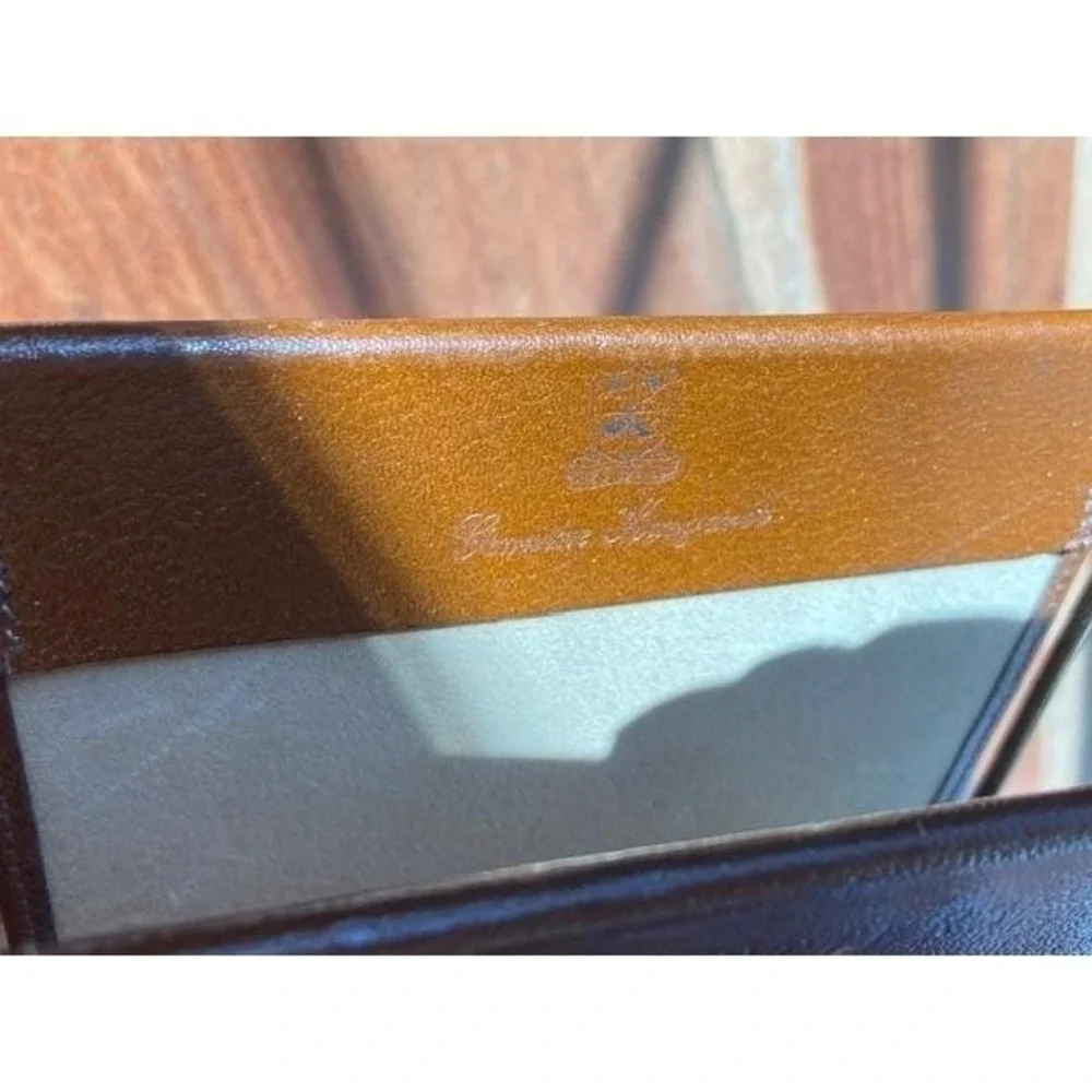 Chesterfield Australia Genuine Kangaroo Leather Letter Holder Vintage MidCentury